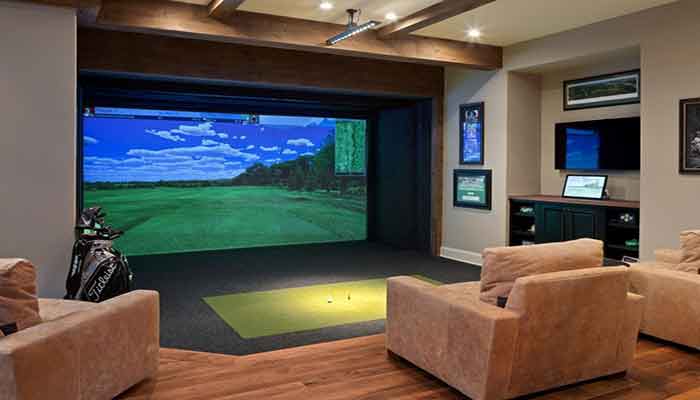 What is a golf simulator?