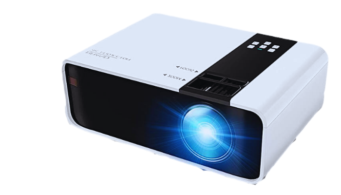 GRC Mini Projector 1080P HD Supported Portable 